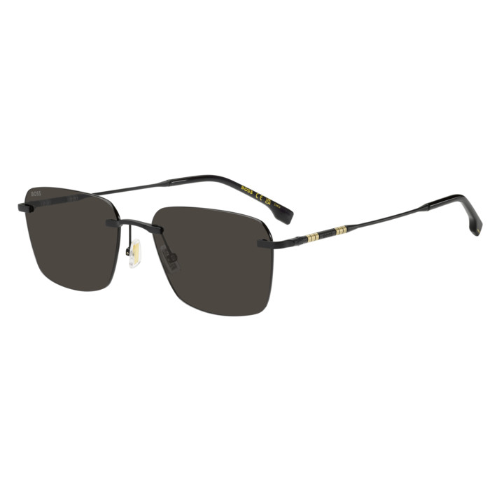 Lunettes de soleil BOSS 1925/F/S Matte Black / verres Grey (003-IR)