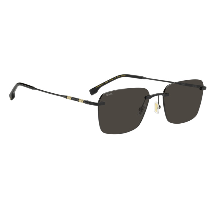 Lunettes de soleil BOSS 1925/F/S Matte Black / verres Grey (003-IR)