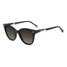 Lunettes de soleil Carolina Herrera HER 0360/S Black / verres Brown Shaded (807-HA)