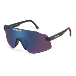 Lunettes de soleil Carrera C SPORT 16/S Matte Black Red / verres Violet High Contrast Blue Filter (BLX-MG)