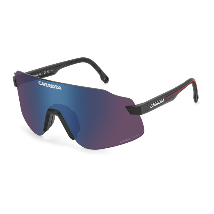 Lunettes de soleil Carrera C SPORT 16/S Matte Black Red / verres Violet High Contrast Blue Filter (BLX-MG)