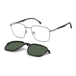 Lunettes de vue avec clip solaire Carrera CA 388/C Matte Dark Ruthenium / verres Green Polarized (R80-UC)
