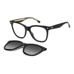 Lunettes de vue avec clip solaire Carrera CA 3098/C Black / verres Grey Shaded Polarized (807-WJ)