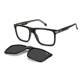 Lunettes de vue avec clip solaire Carrera CA 387/C Black / verres Grey Polarized (807-M9)