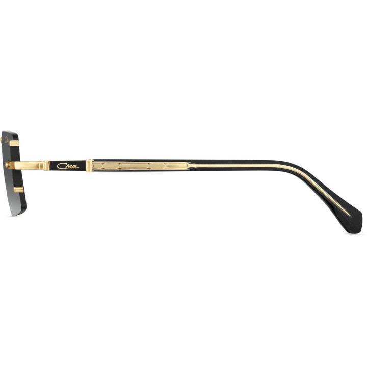 Cazal 9120 001 noir-or - vue de profil