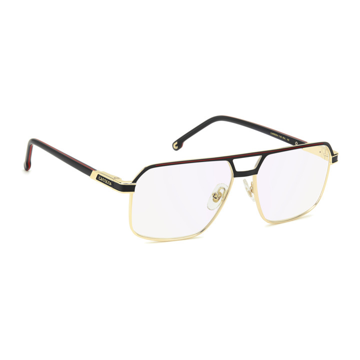 Lunettes de vue Carrera 1145 Gold Black 2 / verres Blue Mirror (RHL-2Y)