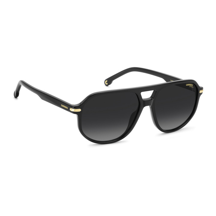 Lunettes de soleil Carrera 375/S Black / verres Dark Grey Shaded (807-9O)