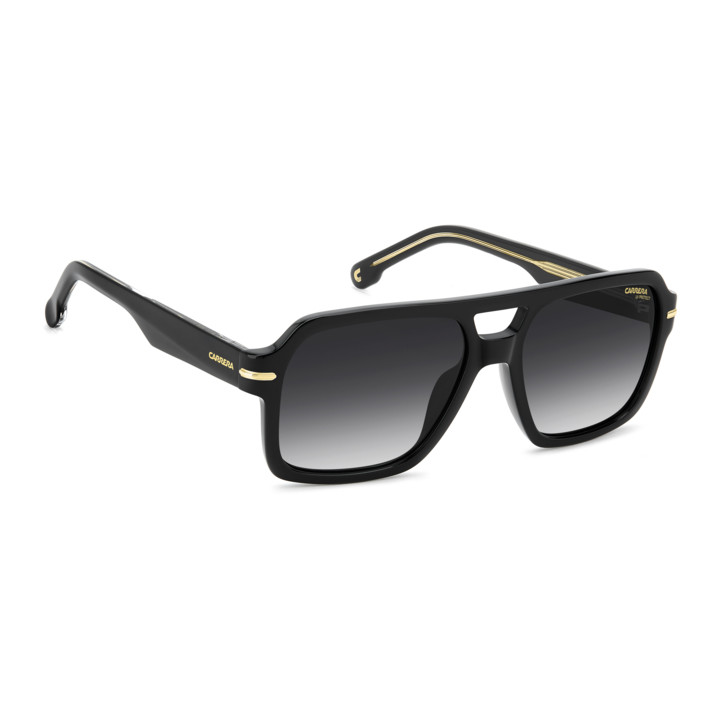 Lunettes de soleil Carrera 377/S Black / verres Dark Grey Shaded (807-9O)