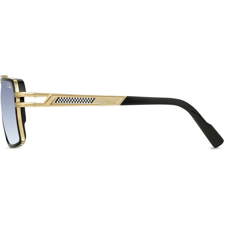 Cazal 6033/3 001 noir-or - vue de profil