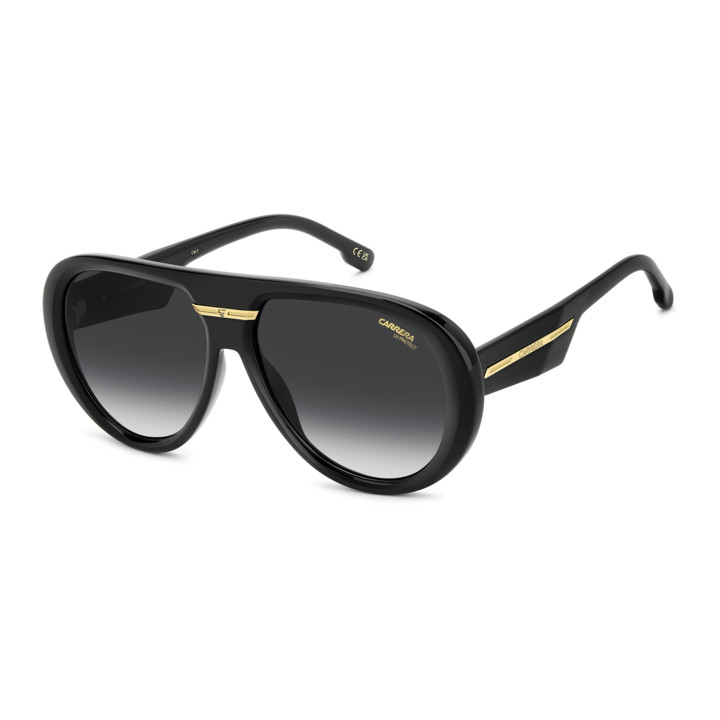 Lunettes de soleil Carrera VICTORY C 22/S Black / verres Dark Grey Shaded (807-9O)