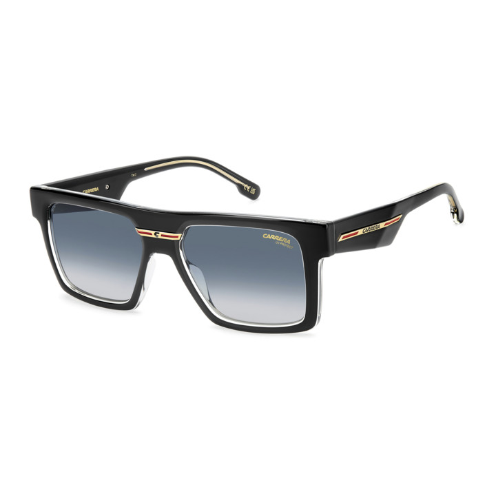 Lunettes de soleil Carrera VICTORY C 25/S Black Crystal 2 / verres Dk Blue Shaded (EI7-08)