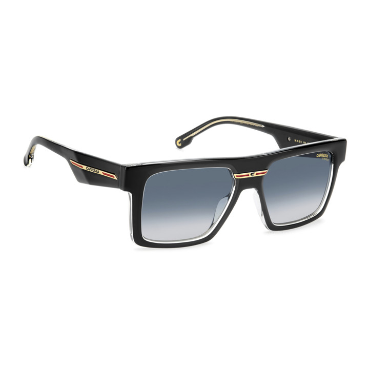 Lunettes de soleil Carrera VICTORY C 25/S Black Crystal 2 / verres Dk Blue Shaded (EI7-08)