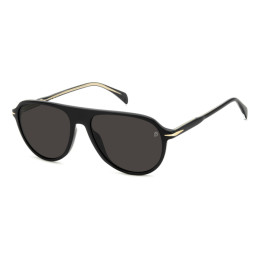 Lunettes de soleil David Beckham DB 1200/S Black / verres Grey (807-IR)