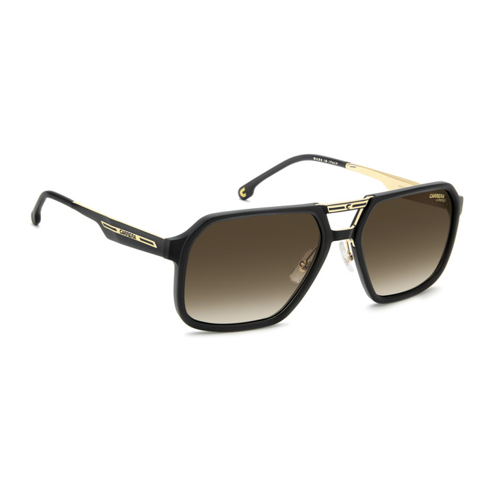 Lunettes de soleil Carrera VICTORY C 27/S Matte Black Gold / verres Black Brown Green Antireflex (I46-86)