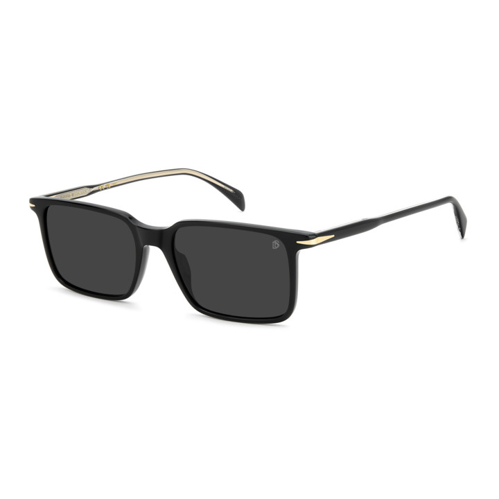 Lunettes de soleil David Beckham DB 1220/S Black / verres Grey (807-IR)