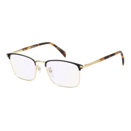 Lunettes de vue David Beckham DB 1201/G Matte Black Gold / verres Blue Mirror (I46)