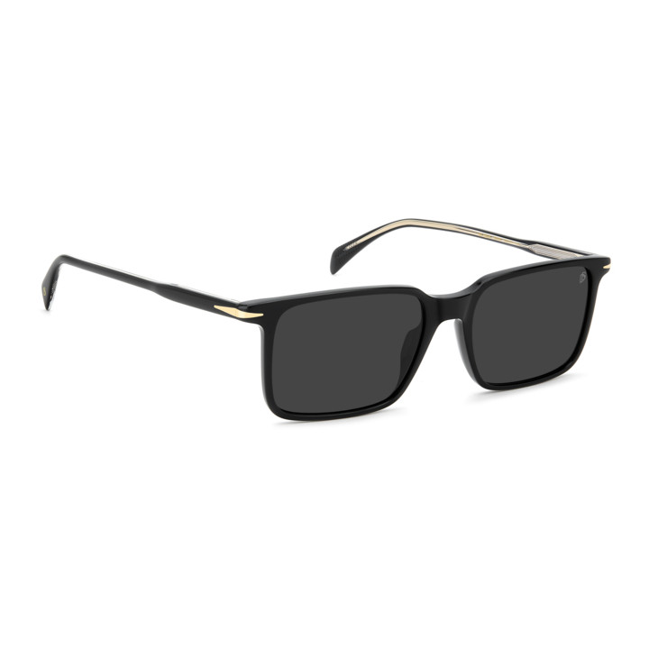Lunettes de soleil David Beckham DB 1220/S Black / verres Grey (807-IR)