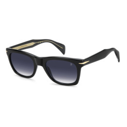 Lunettes de soleil David Beckham DB 1222/S Black / verres Dk Blue Shaded (807-08)