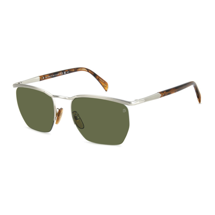 Lunettes de soleil David Beckham DB 1225/S Palladium Brown / verres Green Lightgreen Antireflex (9CI-O7)