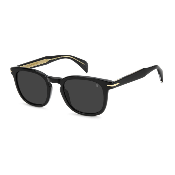 Lunettes de soleil David Beckham DB 1221/S Black / verres Grey (807-IR)