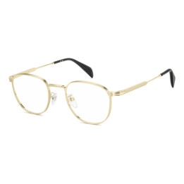 Lunettes de vue David Beckham DB 1241 Gold Black 2 / verres Blue Mirror (RHL)