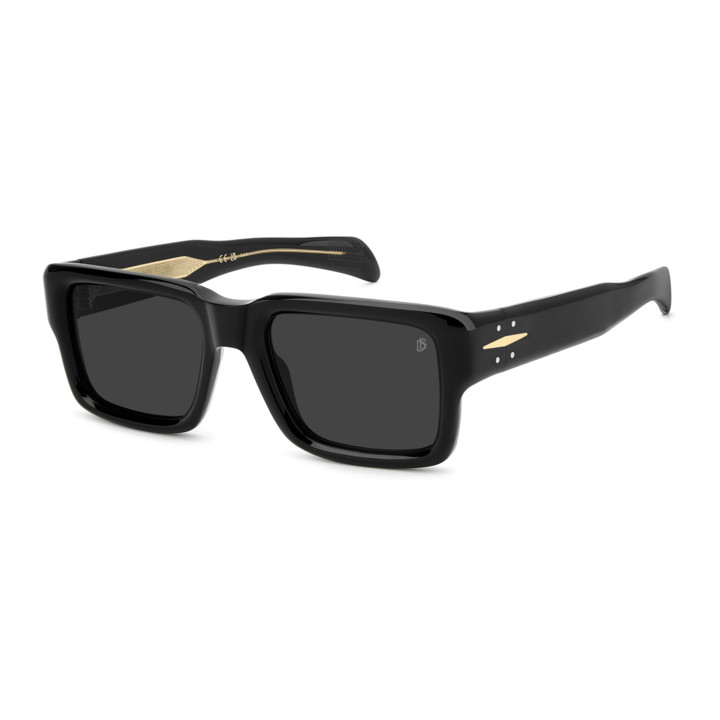 Lunettes de soleil David Beckham DB 7159/S Black / verres Grey (807-IR)