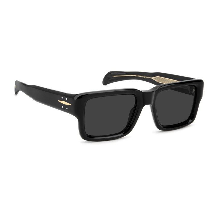 Lunettes de soleil David Beckham DB 7159/S Black / verres Grey (807-IR)