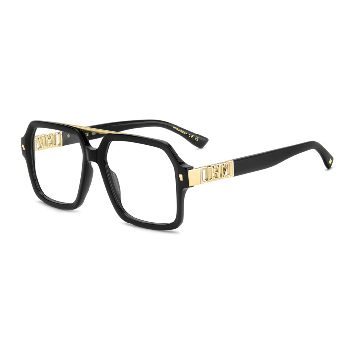 Lunettes de vue Dsquared2 D2 0174 Black Gold (2M2)