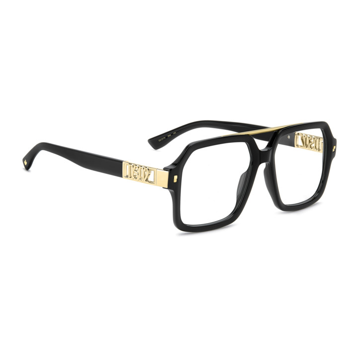 Lunettes de vue Dsquared2 D2 0174 Black Gold (2M2)