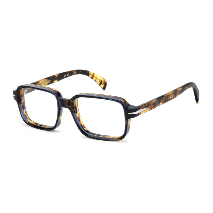Lunettes de vue David Beckham DB 7167 Blue Havana Brown (4FK)