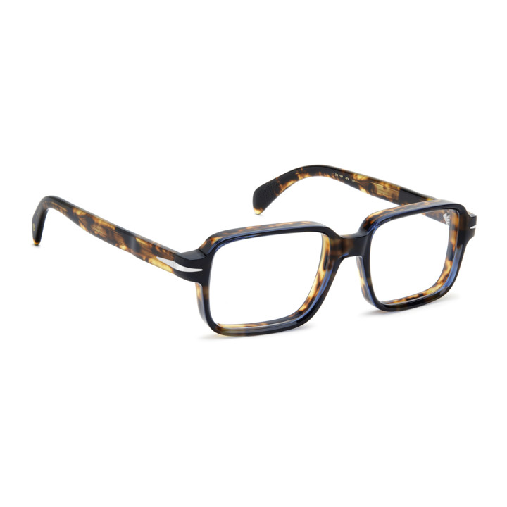 Lunettes de vue David Beckham DB 7167 Blue Havana Brown (4FK)