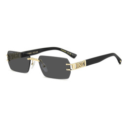Lunettes de soleil Dsquared2 D2 0189/S Gold / verres Grey (J5G-IR)