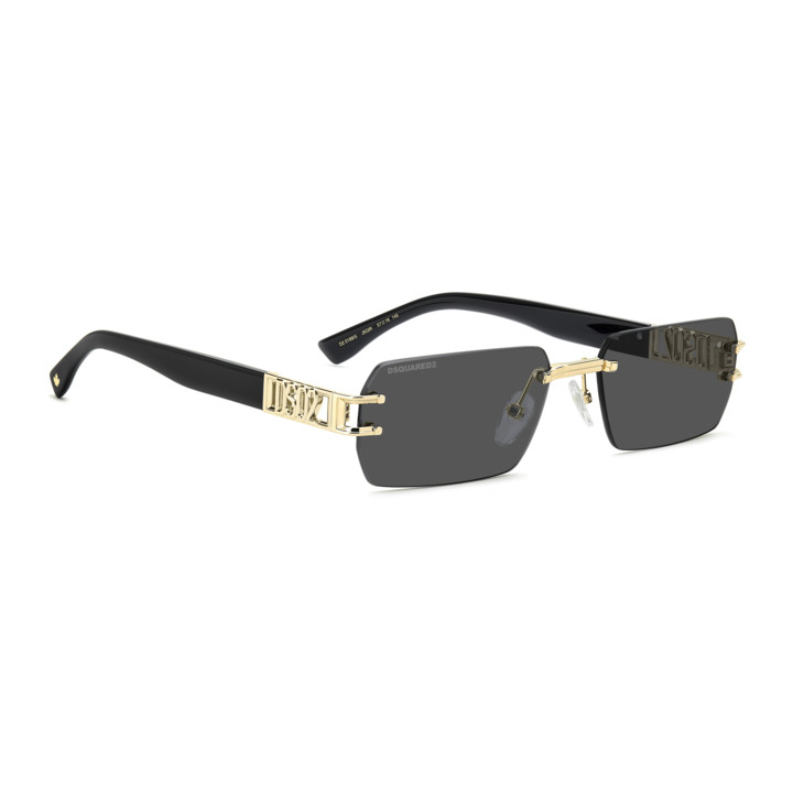 Lunettes de soleil Dsquared2 D2 0189/S Gold / verres Grey (J5G-IR)