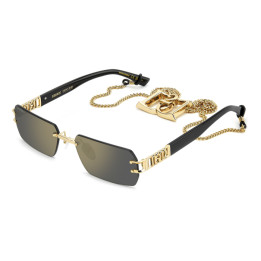 Lunettes de soleil Dsquared2 D2 0189/S/SE Rose Gold / verres Grey Bronze Mirror (000-JO)