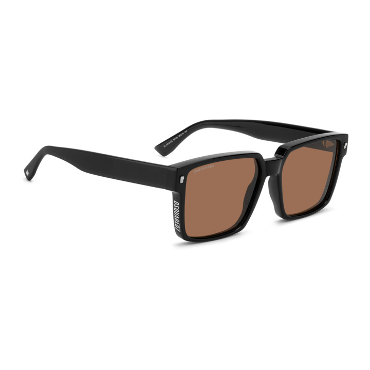 Lunettes de soleil Dsquared2 D2 0202/G/S Black / verres Brown (807-70)