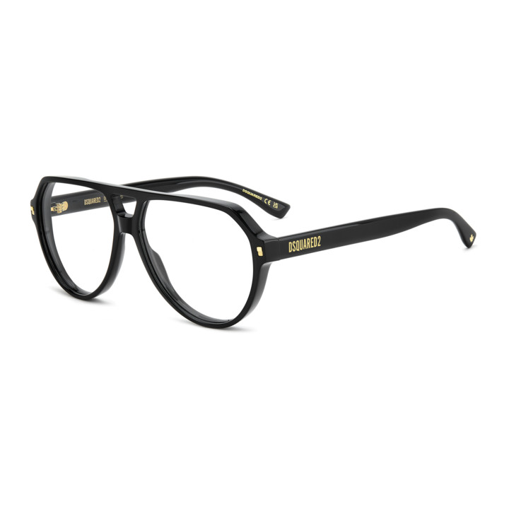 Lunettes de vue Dsquared2 D2 0204 Black (807)