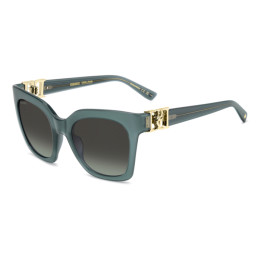 Lunettes de soleil Dsquared2 D2 0207/S Teal / verres Grey Green (ZI9-IB)