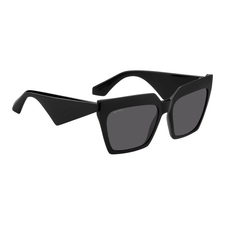 Lunettes de soleil Etro 0001/S Black / verres Grey (807-IR)
