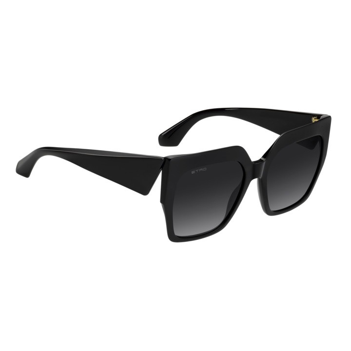 Lunettes de soleil Etro 0122/S Black / verres Dark Grey Shaded (807-9O)