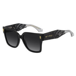 Lunettes de soleil Etro 0127/S Black / verres Dark Grey Shaded (807-9O)