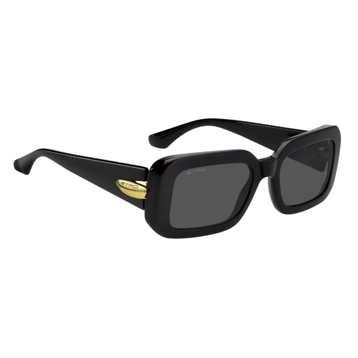 Lunettes de soleil Etro 0132/S Black / verres Grey (807-IR)