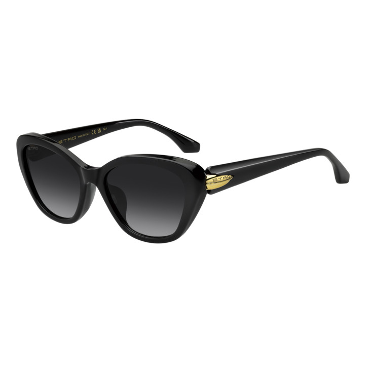 Lunettes de soleil Etro 0133/F/S Black / verres Dark Grey Shaded (807-9O)