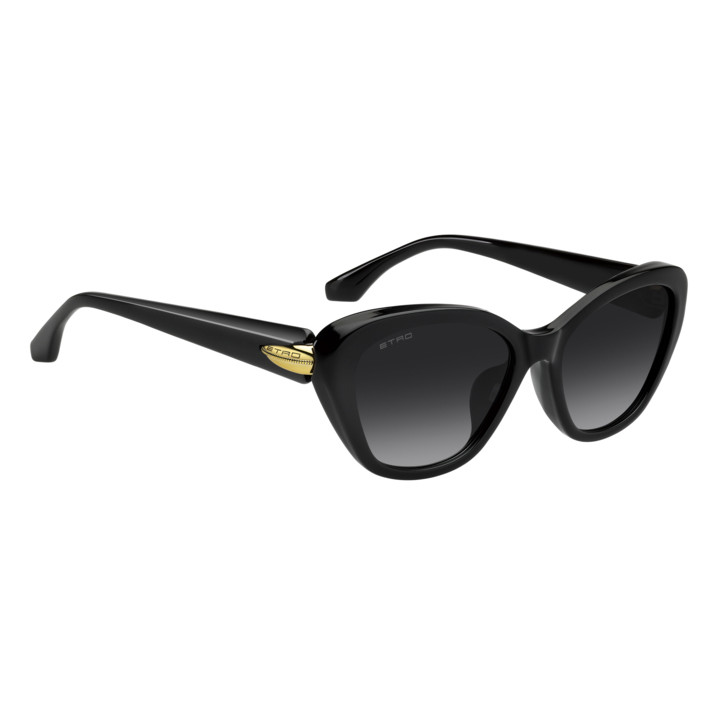 Lunettes de soleil Etro 0133/F/S Black / verres Dark Grey Shaded (807-9O)