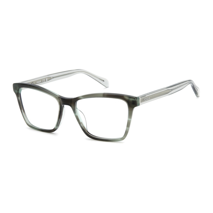 Lunettes de vue Fossil FOS 7212 Blue Grey Horn (3XJ)