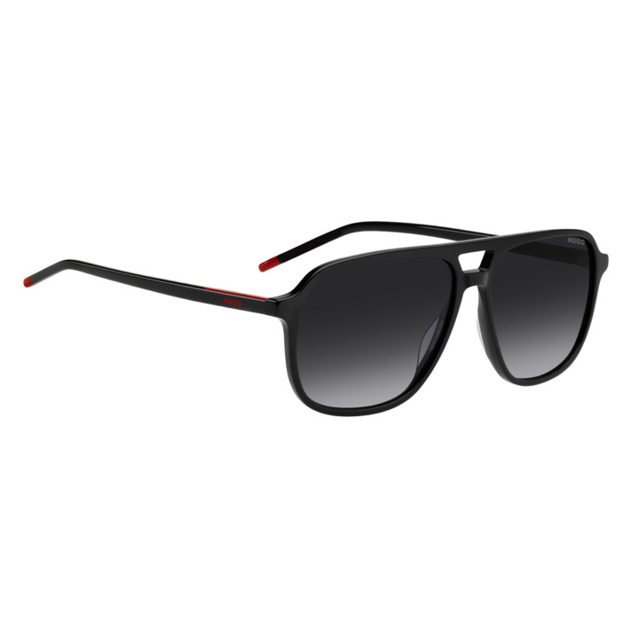 Lunettes de soleil HUGO HG 1398/S Black / verres Dark Grey Shaded (807-9O)