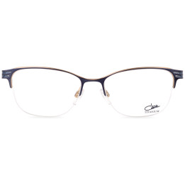 Cazal 1291 001 bleu nuit-or - vue de face