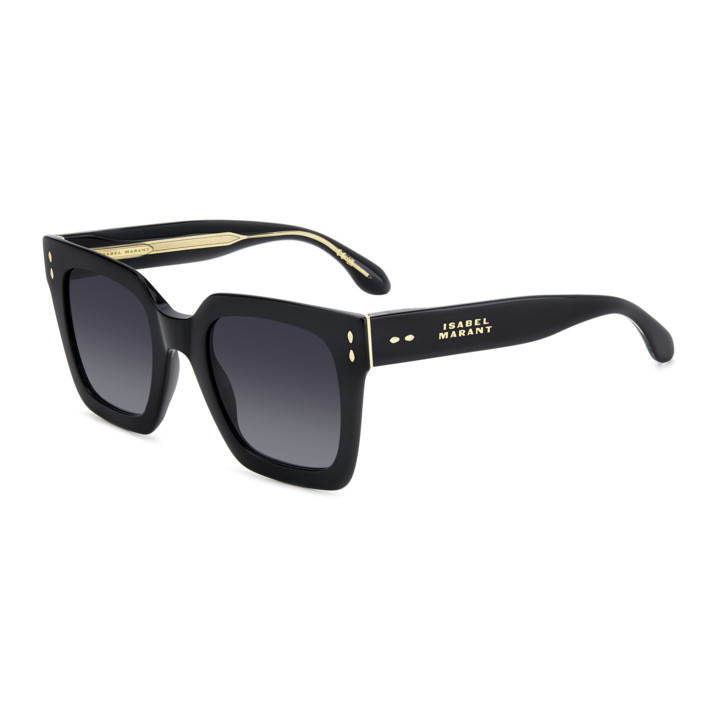 Lunettes de soleil Isabel Marant IM 0104/S Black / verres Dark Grey Shaded (807-9O)