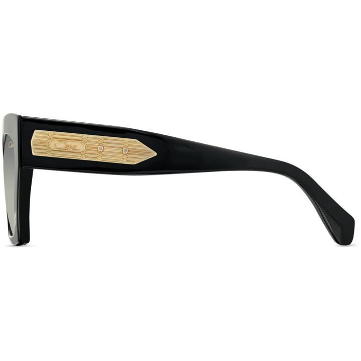 Cazal 8515 001 noir-or - vue de profil