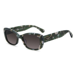 Lunettes de soleil Kate Spade KS BERYL 2/G/S Dark Green Havana / verres Pink Doubleshade (P8J-3X)