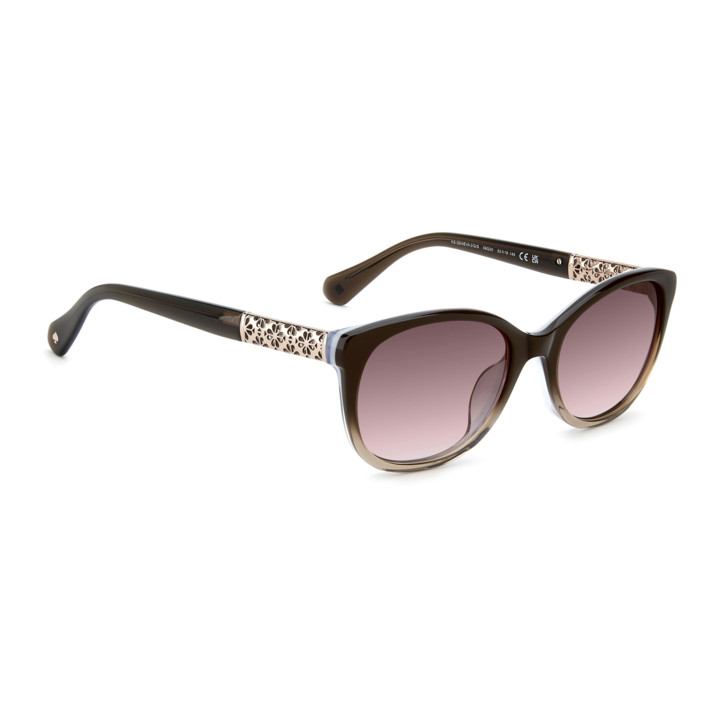 Lunettes de soleil Kate Spade KS GENEVA 2/G/S Brown / verres Pink Doubleshade (09Q-3X)